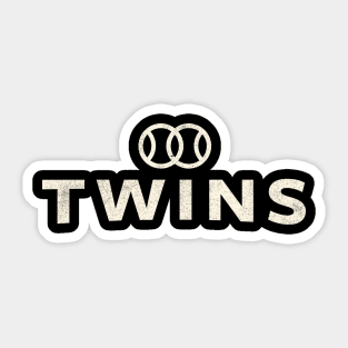 MInnesota Twins 1 by  Buck Tee Sticker